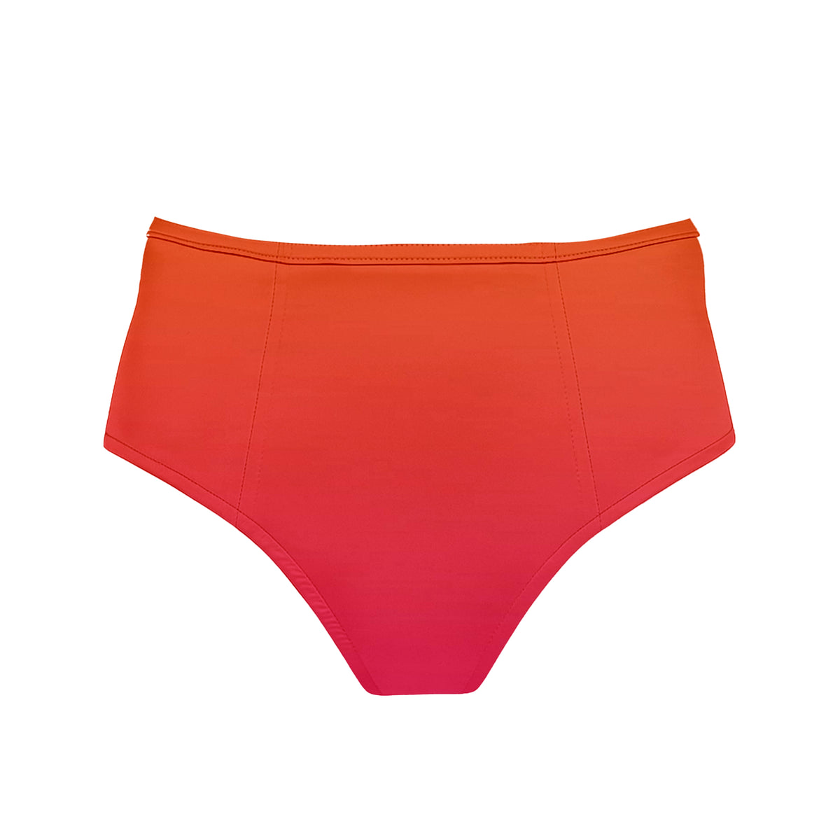 Bonjour Sleep Satin Highwaisted Panties: Sunset