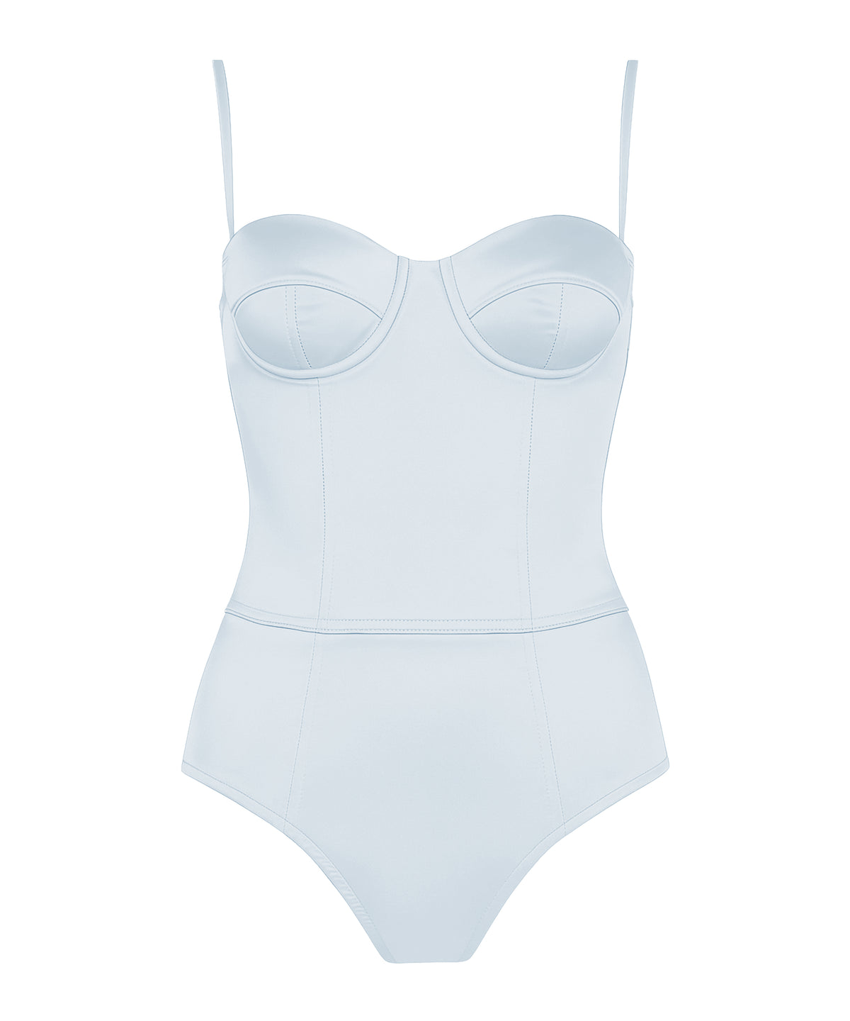 Bella Sleep Satin Teddy: Winter Blue