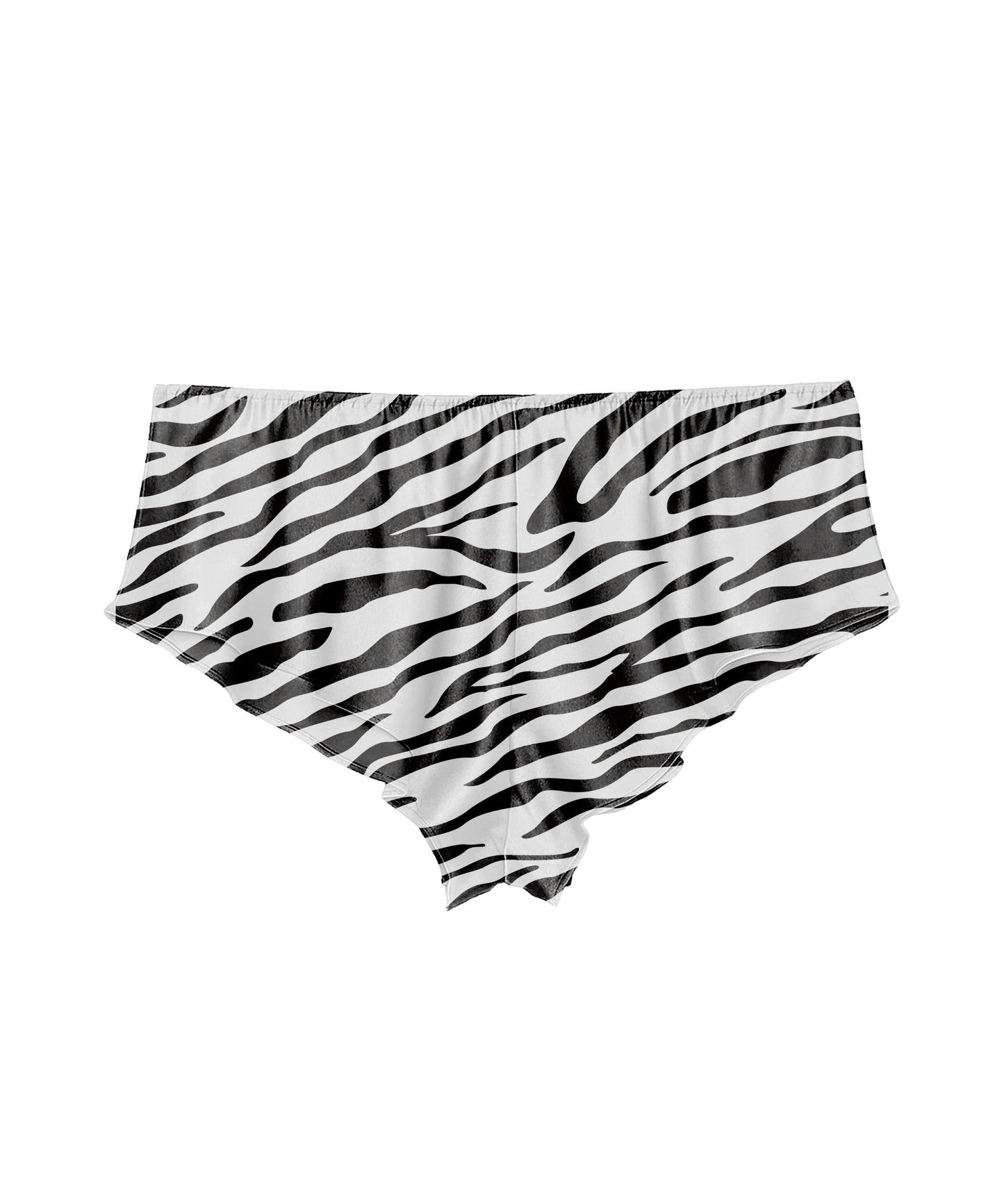 Bonjour Sleep Shorts: Black & White Zebra