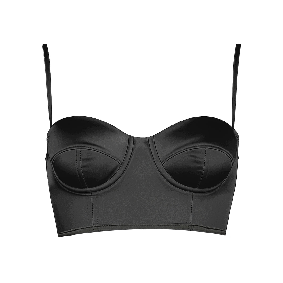Bonjour Corset Bra: Black
