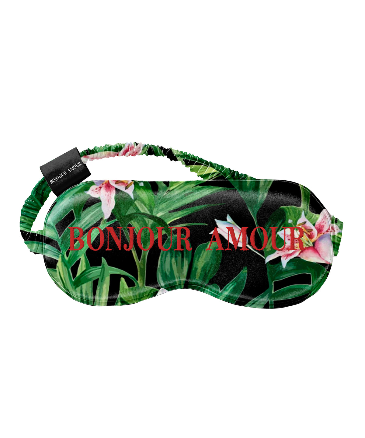 Bonjour Sleep Mask: Green Palm