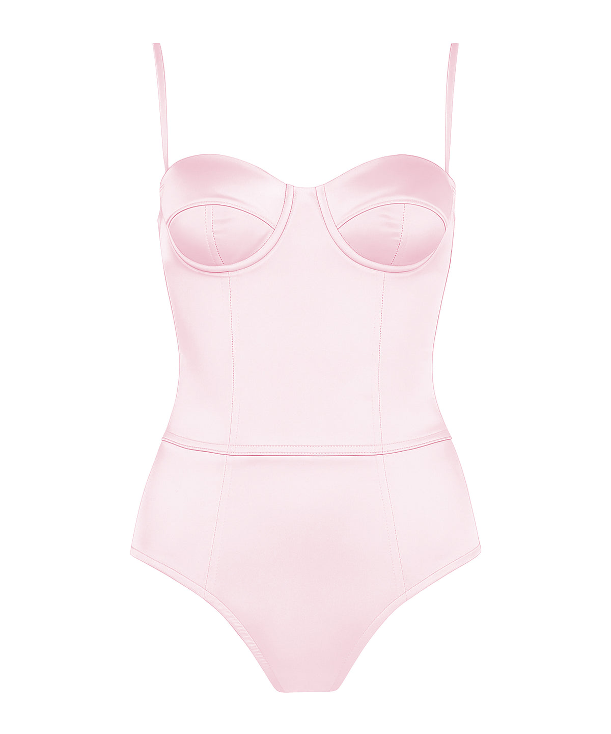 Bella Sleep Satin Teddy: Pink