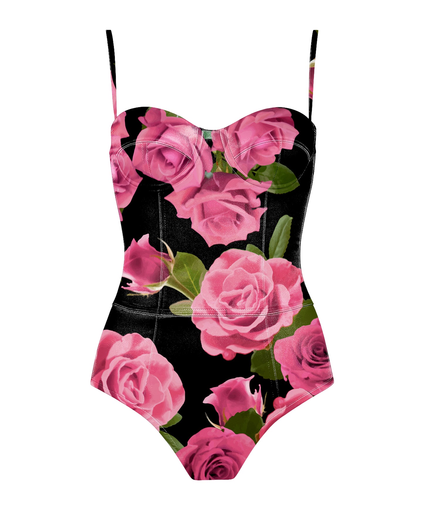 Bella Sleep Satin Teddy: Pink Rose