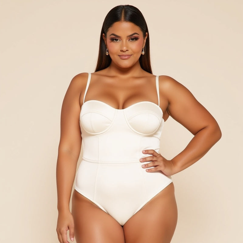 Bella Sleep Satin Teddy: Pearl