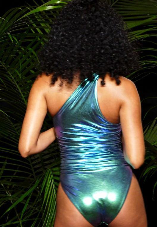Jolie One Piece: Ocean Holographic Metallic