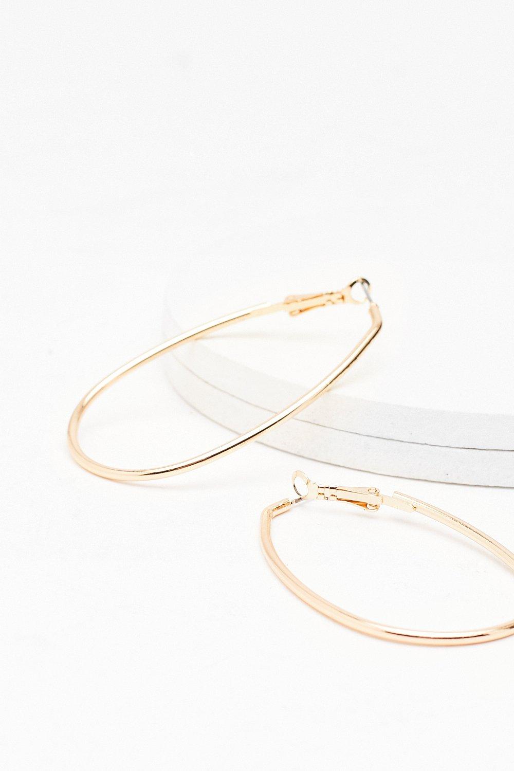 Amour Gold Hoops